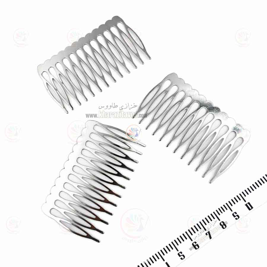 شانه شنیون 12 شاخه بسته 5 عددی