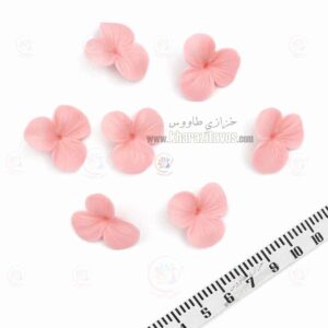 گل خمیری 3 پر بزرگ ( صورتی )