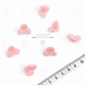 گل خمیری 3 پر کوچک ( صورتی )