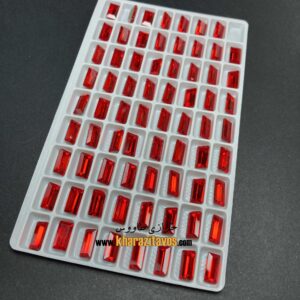 باگت سنگی 5 در 10 ( قرمز ) ورق 72 عددی