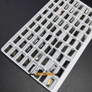 باگت سنگی 5 در 10 ( دودی ) ورق 72 عددی