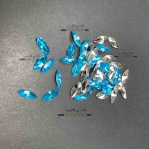 مارکیز چشمی پلاستیکی 7 در 15 ( آبی نیلی) بسته 50 عددی