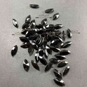 مارکیز پلاستیکی مشکی 7در 15 بسته 50 عددی