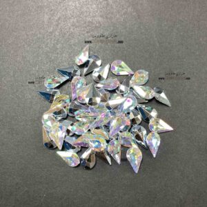 مارکیز اشکی پلاستیکی 8 در 13 ( هفت رنگ ) بسته 50 عددی