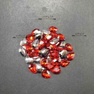 اشک پلاستیکی 10 در 14 ( قرمز ) بسته 50 عددی