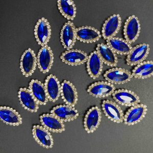 سنگ چشمی دور نگین 7 در 15 ( کاربنی )