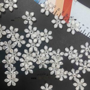 گل کریستالی شش پر ساده(بسته 50 عددی)