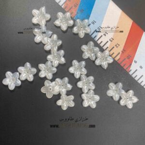 گل کریستال پنج پر بسته 100 عددی