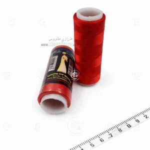 نخ ابریشم شماره 2 طاووس ( قرمز )