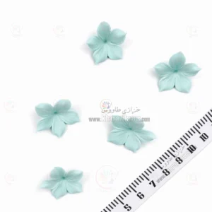 گل خمیری 5 پر کوچک ( آبی )