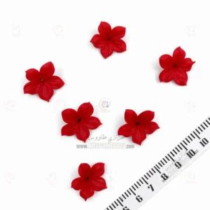 گل خمیری 5 پر متوسط ( قرمز )