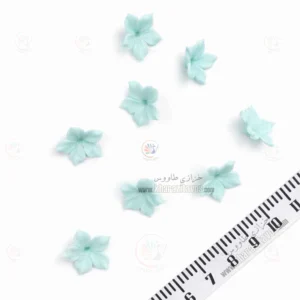 گل خمیری 5 پر کوچک ( آبی )