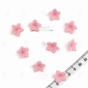 گل خمیری 5 پر کوچک ( صورتی )