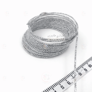 سیم بیس تراش آلومنیوم ( نقره ای )